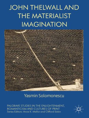 cover image of John Thelwall and the Materialist Imagination